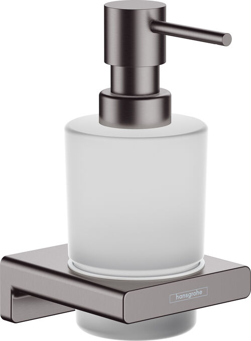 Distributeur de savon Hansgrohe AddStoris brushed black chrome