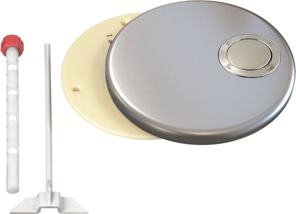 Plaque de d&eacute;clenchement Missel Chrom&eacute; mat image number 0