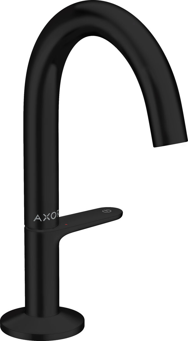 Einlochmischer Axor One Select Auslauf fest, A 122 mm Hebelgriff image number 0