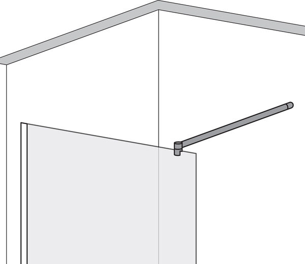 Rundtraverse Duscholux Silbereloxiert image number 0