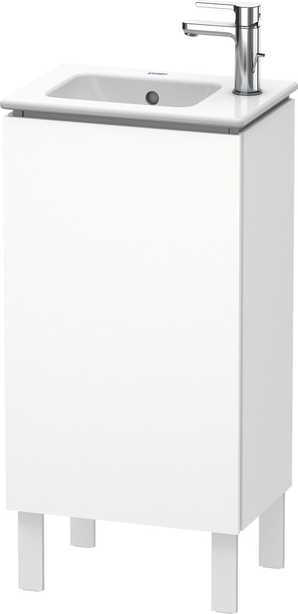 Waschtischmöbel L-Cube Weiss matt image number 0