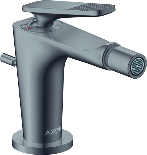 Bidetmischer Axor Citterio C polished black chrom Cubit cut