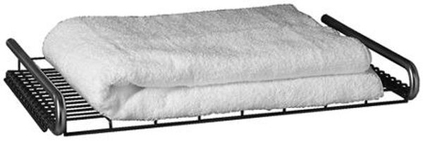 Tablette &agrave; linge de bain U.S.W. D Line Acier inoxydable mat image number 0