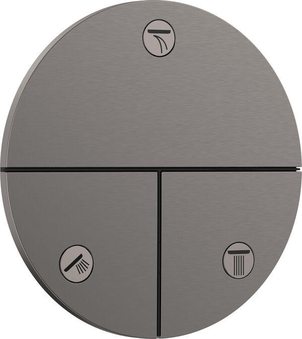 Duschsystem Hansgrohe Shower Select Comfort S, Ventil Unterputz, Abdeckplatte, &Oslash; 155 mm, f&uuml;r 3 image number 0