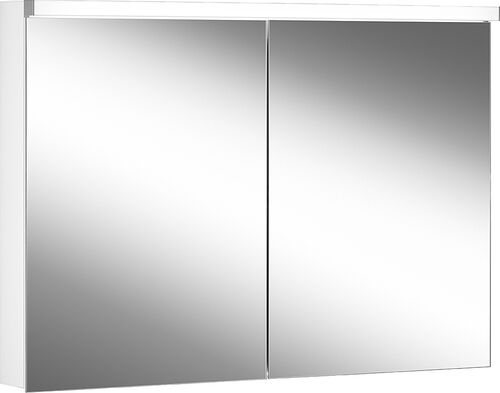 Armadio a specchio Alterna karat LED plus Bianco