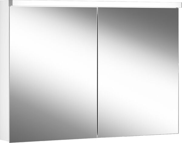 Armadio a specchio Alterna karat LED plus, larghezza 99,5 cm (50/50), altezza 73,1 cm, profondit&agrave; image number 0