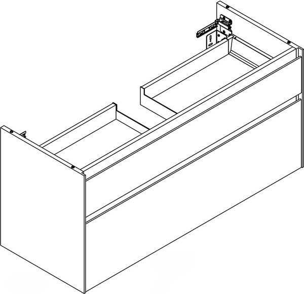 Armadio sottolavabo Alterna dinea S, larghezza 118,4 cm altezza 55 cm profondità 45,1 cm image number 0