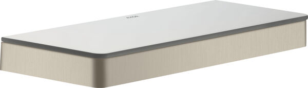 Glasablage Axor Universal Softsquare Brushed nickel image number 0