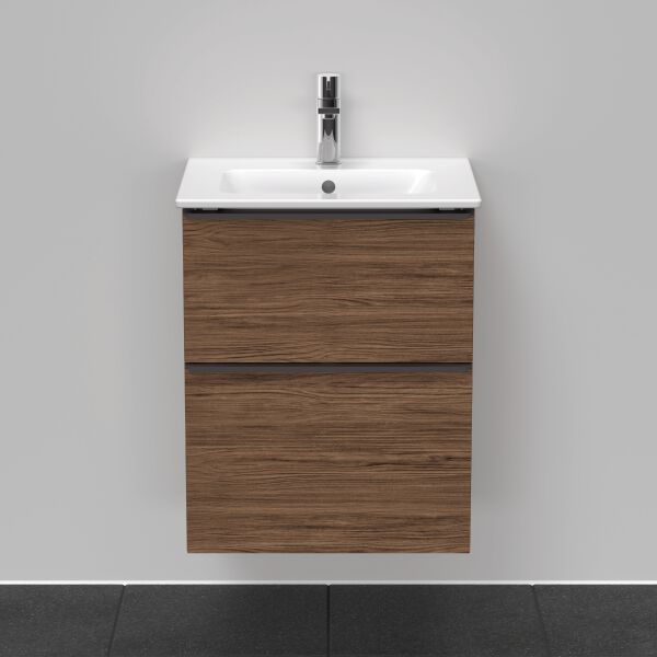 Meuble sous-lavabo Duravit D-Neo noyer foncé image number 2