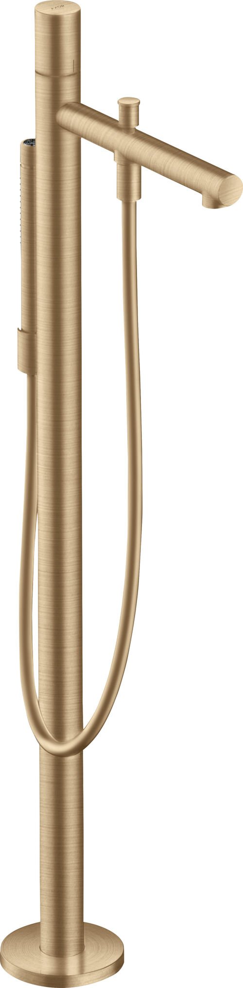 Bademischer Axor Uno Zero - Stand brushed bronze
