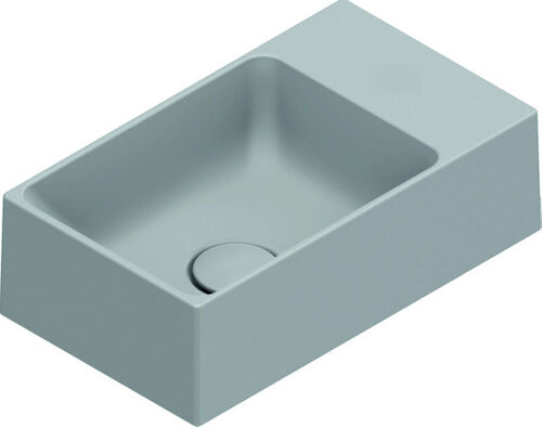 Lavamani Catalano Verso / Zero + 40 x 23 cm Cemento satinato cleaneffekt