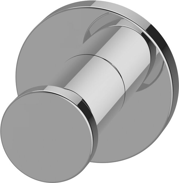 Gancio portasciugamani Bodenschatz Signa, s 39 mm, 2 ganci, rosetta rotondo, montaggio incollaggio image number 0