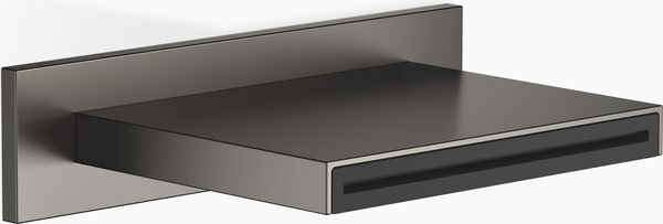 Wannen-Schwalleinlauf Dornbracht Water-Sheet ½" Dark Platinum matt image number 0
