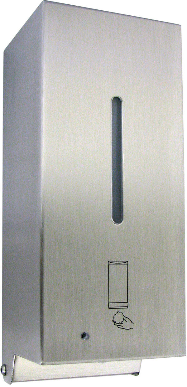 Distributeur de savon Bobrick Foam No Touch acier inoxydable mat image number 0