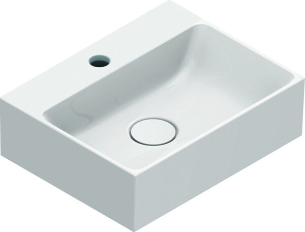 Wandbecken Alterna elena 40 x 32 cm Weiss Cleaneffekt image number 0