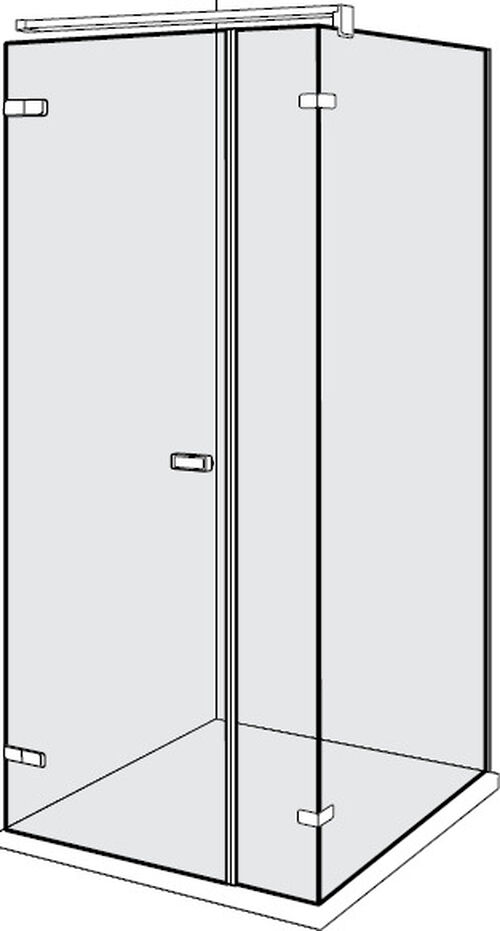 Pendelt&uuml;re Alterna lin.3 Finox Echtglas klar CareTec Pro