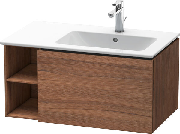 Meuble sous-lavabo Duravit L-Cube noyer image number 0