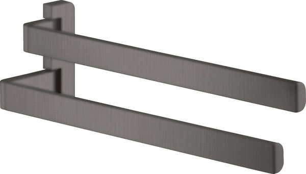 Porte-linge Axor Universal Softsquare Brushed black chrome image number 0