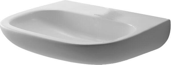 Waschtisch Duravit D-Code Med 60 x 46 cm Weiss image number 0