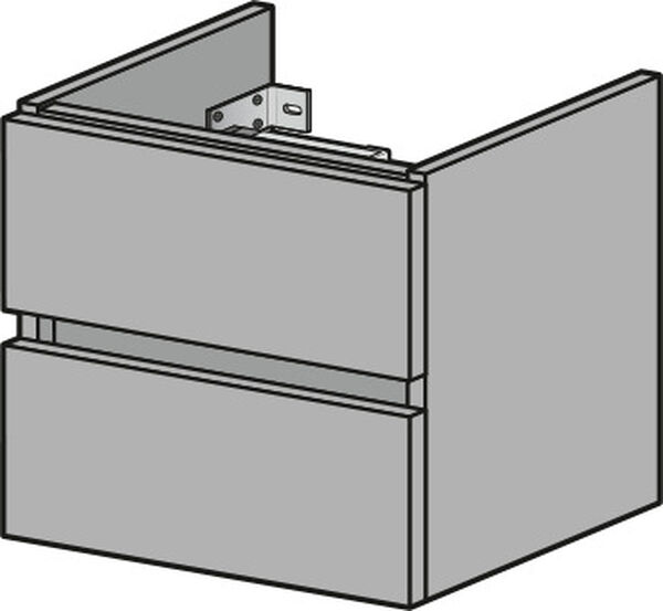 Meuble sous-lavabo Alterna pro S Anthracite image number 0
