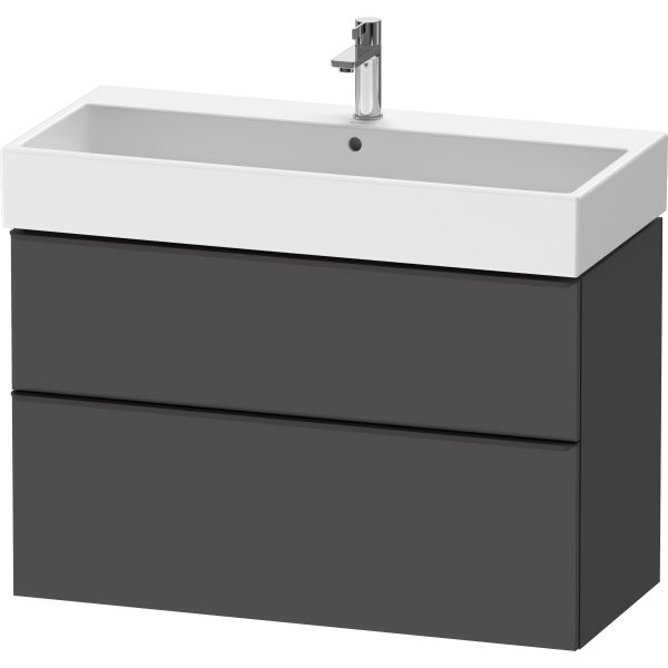 Armadio sottolavabo Duravit D-Neo Grafite opaco image number 1