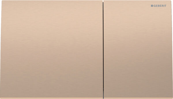 Plaque de d&eacute;clenchement Geberit Sigma70 square Or rouge image number 0