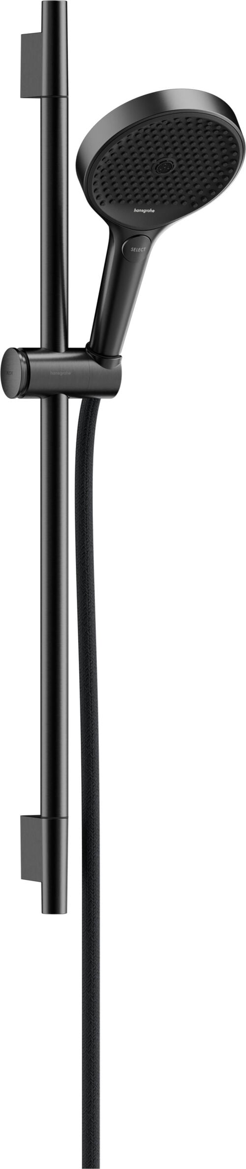 Glissi&egrave;re de douche Hansgrohe Rainfinity Brushed black chrome