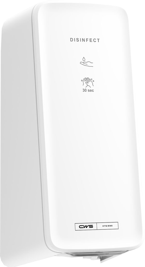 Desinfektionsmittelspender CWS PureLine Gel Non Touch Weiss image number 0