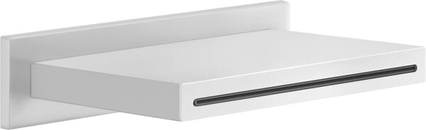 Wannen-Schwalleinlauf Gessi Anello / Ingranaggio ½", A 152 mm, Abdeckplatte eckig 236 x 57 mm, für image number 0