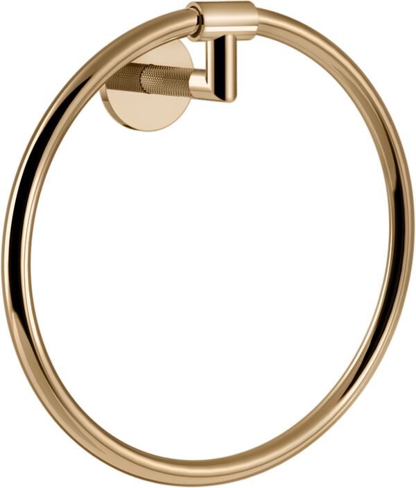 Porte-linge &agrave; anneau Gessi Anello Warm bronze PVD image number 0