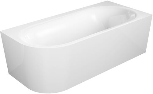 Baignoire Schmidlin Sella Shape Right 185 x 85 cm Blanc