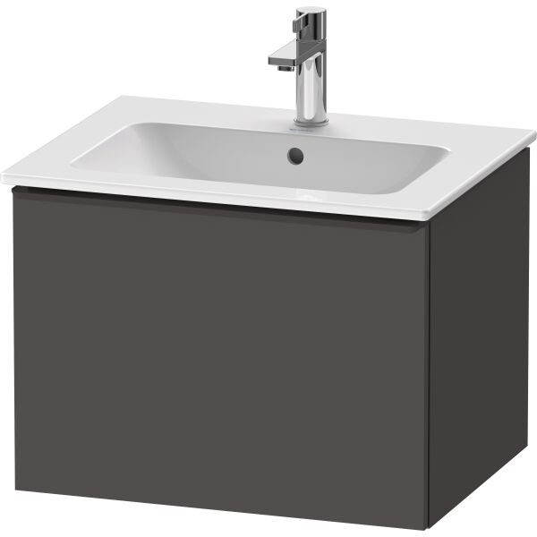 Meuble sous-lavabo Duravit D-Neo Graphite mat image number 1