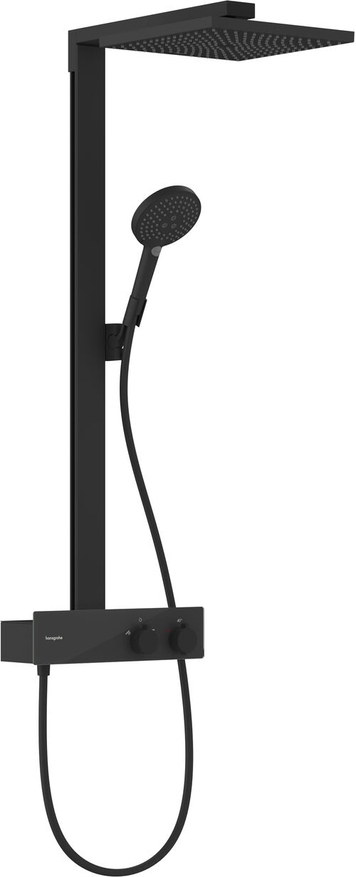 Showerpipe Hansgrohe Raindance Select E 300 Noir mat