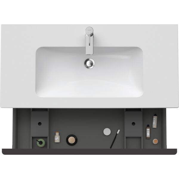 Meuble sous-lavabo Duravit D-Neo Blanc mat image number 4