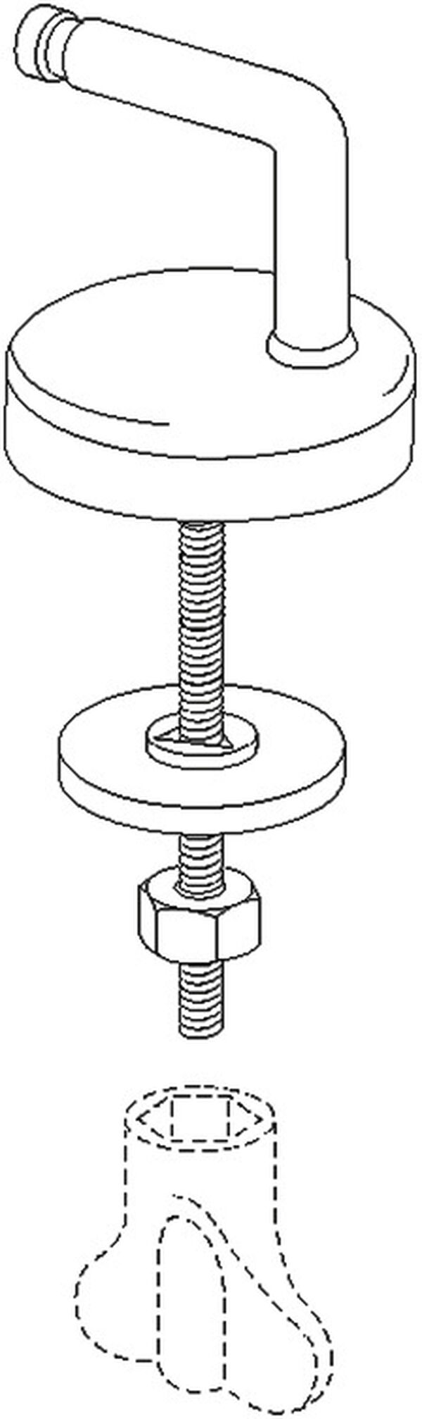 Charnière Univerticale Pressalit image number 0