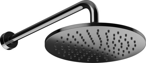 Regenbrause Gessi &frac12;" Black metal