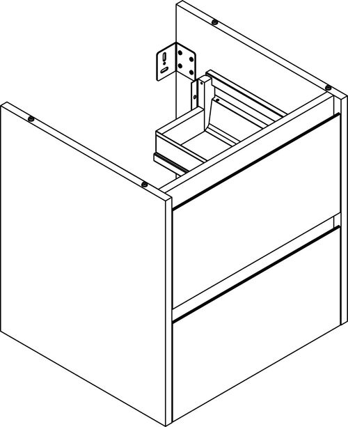 Waschtischm&ouml;bel Alterna loft S Tortona