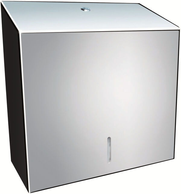 Distributeur d'essuie-mains Nosag Maxi Acier inoxydable brillant image number 0