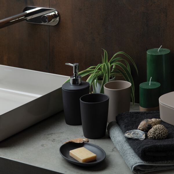 Distributeur de savon Spirella Takeo Anthracite matt image number 1