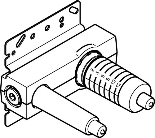 Einbaukörper Dornbracht ½"