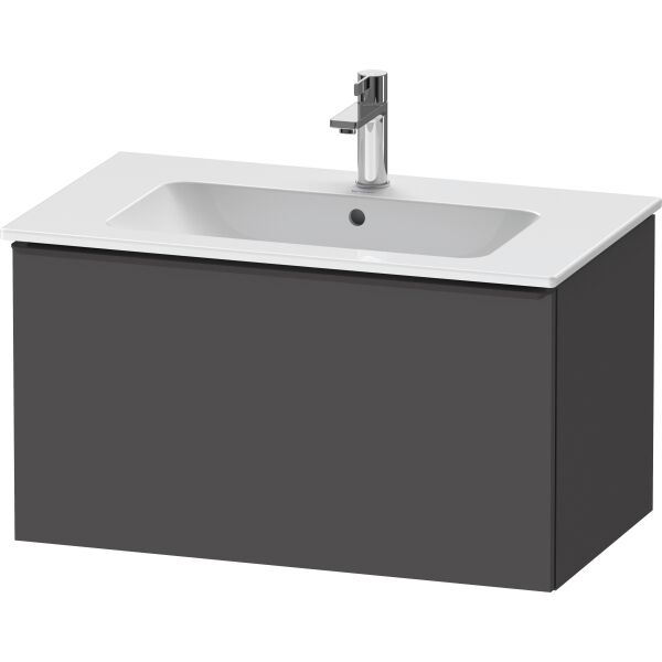 Armadio sottolavabo Duravit D-Neo grafite opaco image number 1