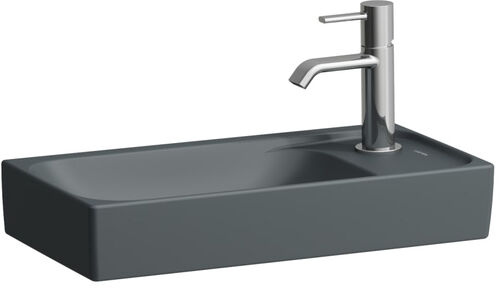 Lave-mains Laufen Meda 46 x 23.5 cm Graphite mat