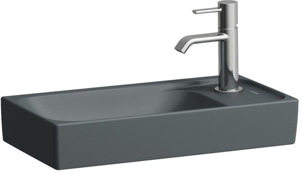 Lave-mains Laufen Meda 46 x 23.5 cm Graphite mat image number 0