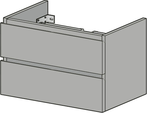 Waschtischm&ouml;bel Alterna pro S Weiss hochglanz image number 0