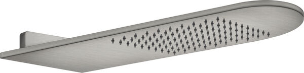 Pomme de douche avec effet pluie Gessi 316, ½" Steel brushed flessa image number 0