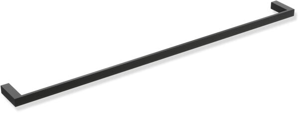 Barre &agrave; linge de bain Hewi 900Q Noir mat Peint par poudrage image number 0