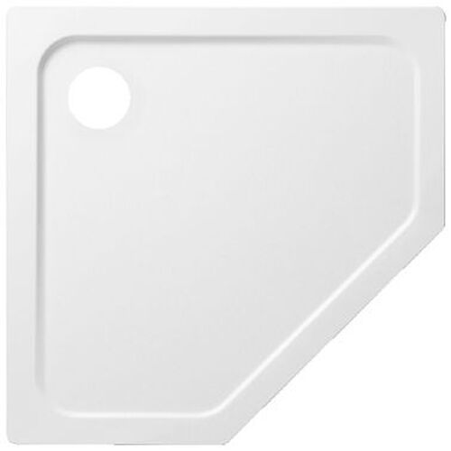 Receveur de douche d'angle Kaldewei Cornezza 90 x 90 cm Blanc Cleaneffekt Fond antid&eacute;rapant Antislip