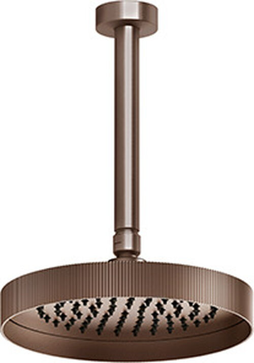 Pomme de douche avec effet pluie Gessi Ingranaggio &frac12;" Copper brushed