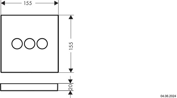 Duschsystem Hansgrohe Shower Select verchromt image number 1