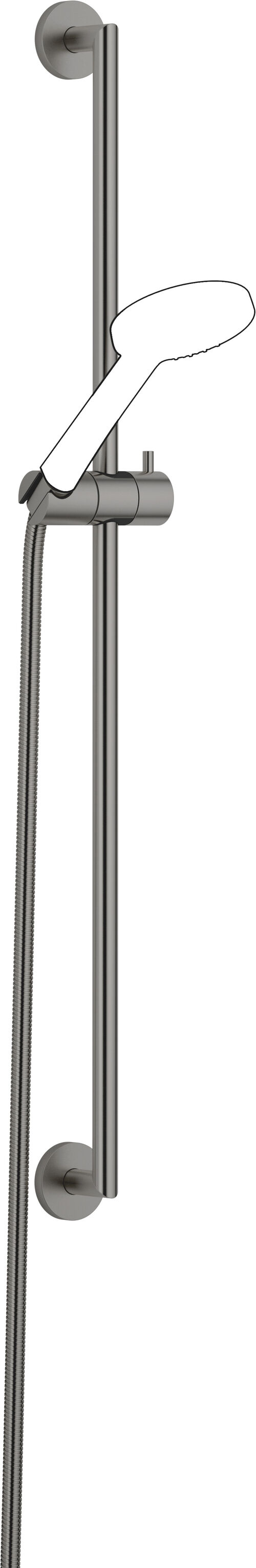 Glissière de douche Dornbracht Dark platine mat